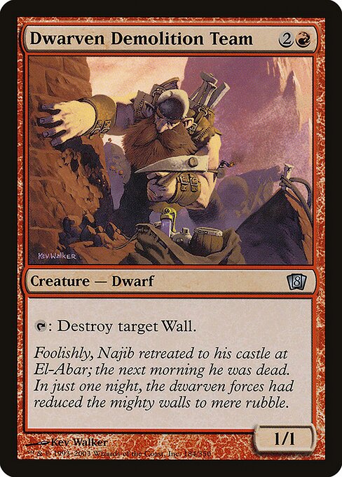 8ED: Dwarven Demolition Team (Foil)