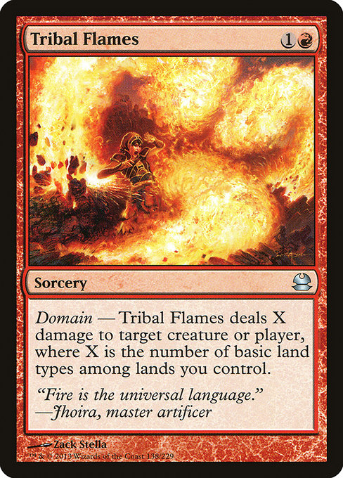 MMA: Tribal Flames (Foil)
