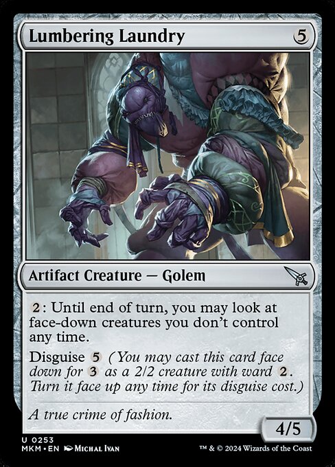 MKM: Lumbering Laundry (Foil)