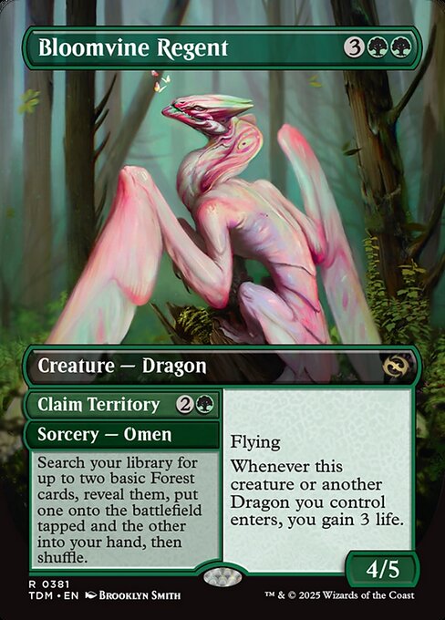 TDM: Bloomvine Regent (Borderless) (Foil)