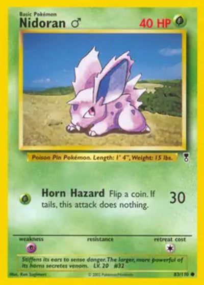 Nidoran M 083/110 Unlimited Legendary Collection