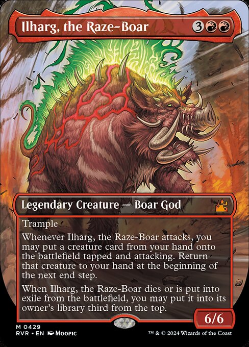 RVR: Ilharg, the Raze-Boar (Anime Borderless) (Foil)