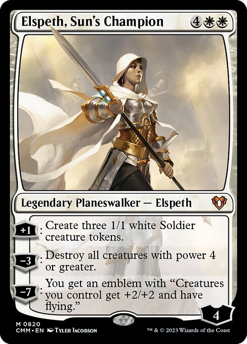 CMM: Elspeth, Sun's Champion