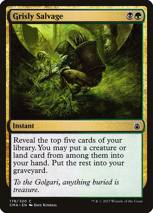 CMA: Grisly Salvage