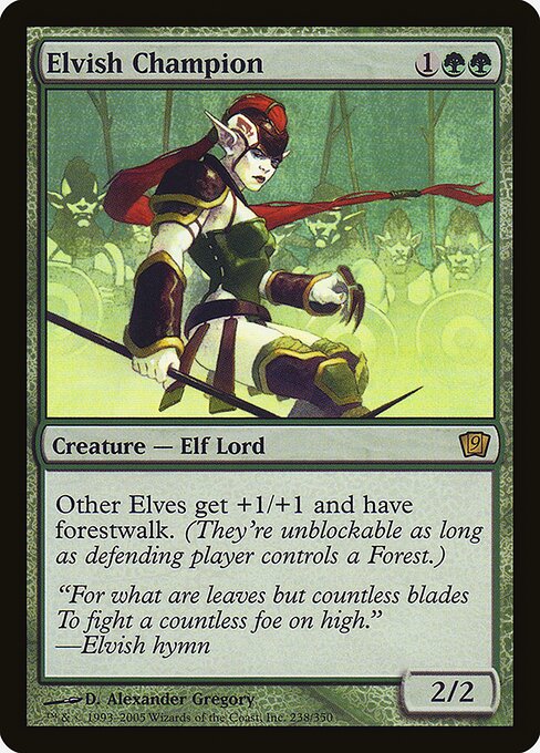 9ED: Elvish Champion (Foil)