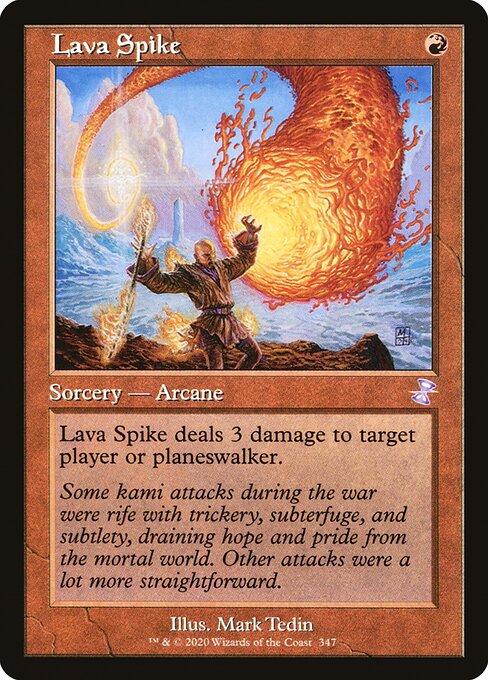 TSR: Lava Spike (Foil)