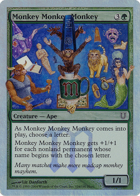 UNH: Monkey Monkey Monkey (Alternate Foil)