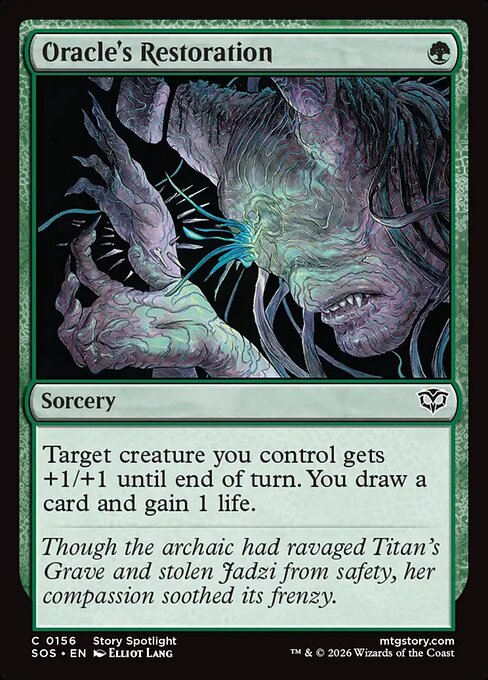 SOS: Oracle's Restoration