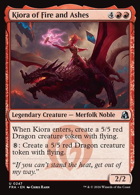FRA: Kiora of Fire and Ashes