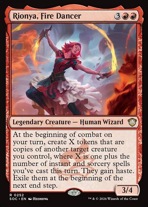 SOC: Rionya, Fire Dancer