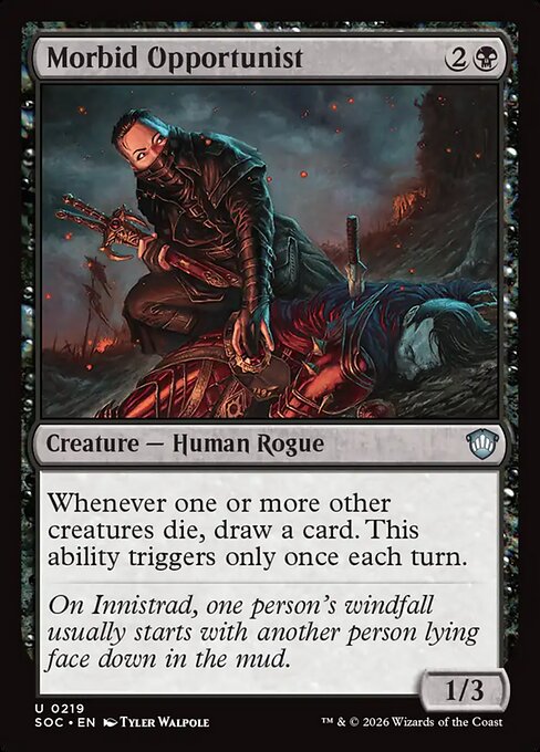 SOC: Morbid Opportunist