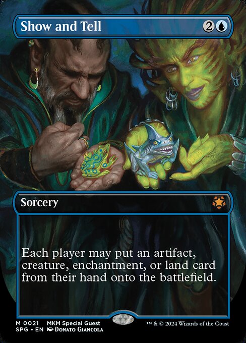 SPG: Show and Tell (Borderless) (Foil)