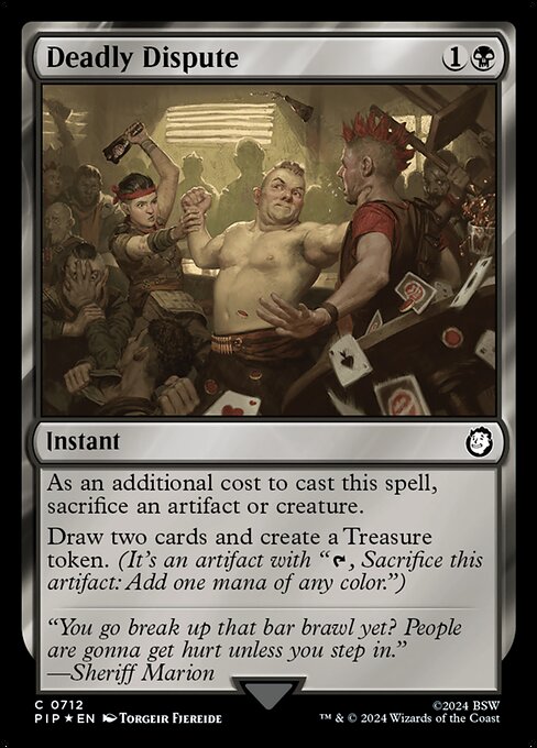 PIP: Deadly Dispute (Surge Foil)