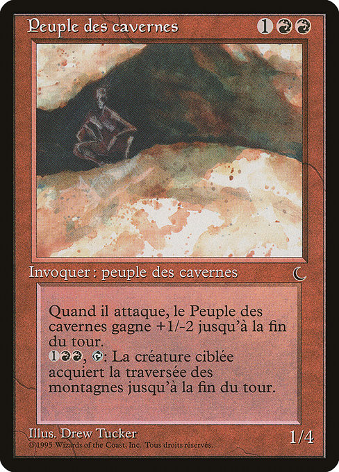 REN: Cave People (French) - "Peuple des cavernes"