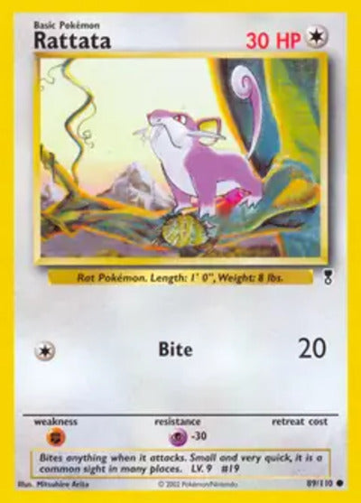 Rattata 089/110 Unlimited Legendary Collection