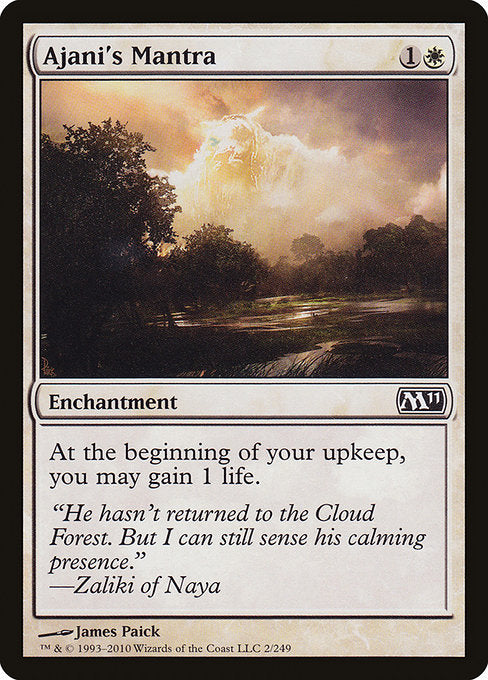 M11: Ajani's Mantra