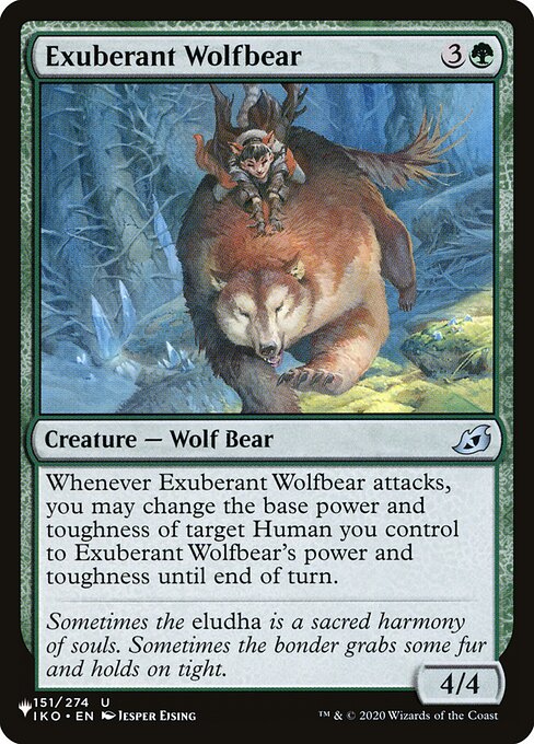PLST: Exuberant Wolfbear