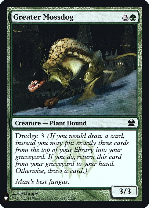 PLST: Greater Mossdog (Foil)