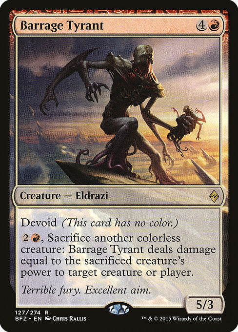 BFZ: Barrage Tyrant (Foil)