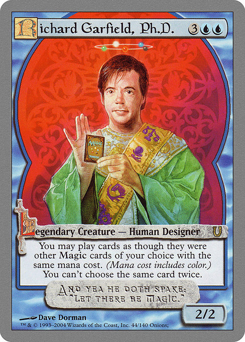 UNH: Richard Garfield, Ph.D.