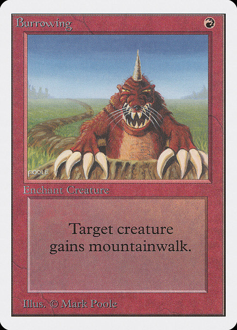2ED: Burrowing
