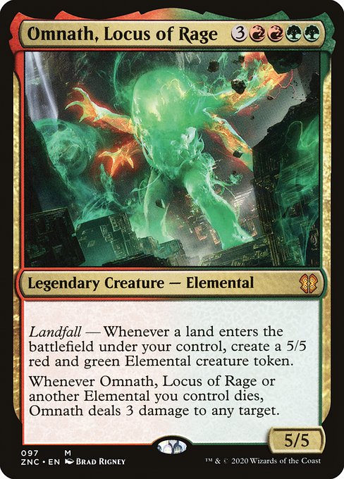 ZNC: Omnath, Locus of Rage