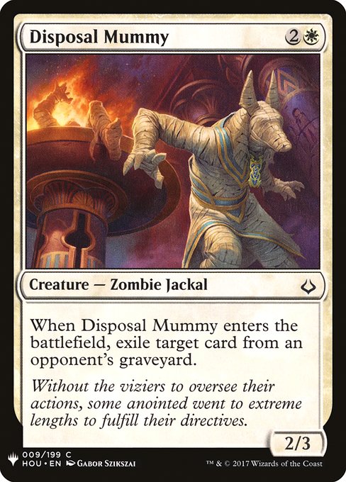 PLST: Disposal Mummy