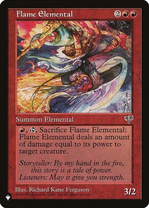 PLST: Flame Elemental