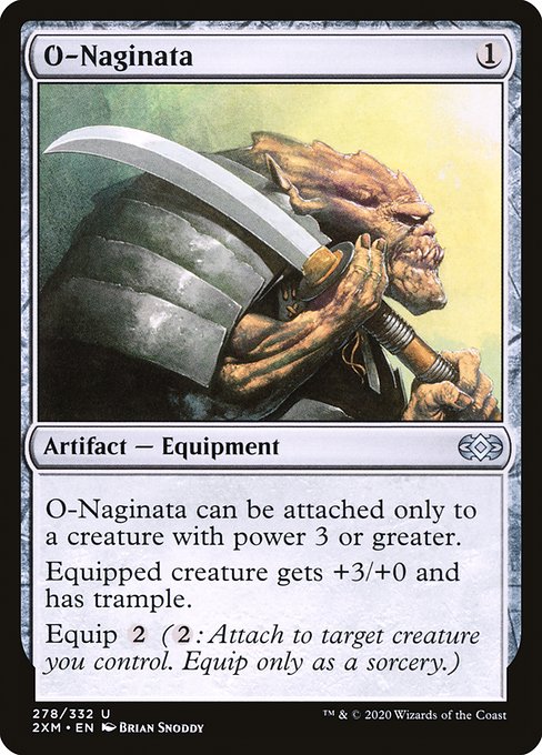 2XM: O-Naginata (Foil)