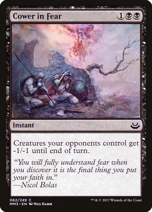 MM3: Cower in Fear (Foil)