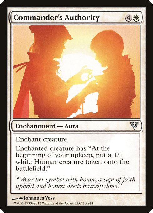 AVR: Commander's Authority (Foil)