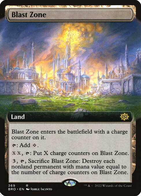 BRO: Blast Zone (Extended Art) (Foil)