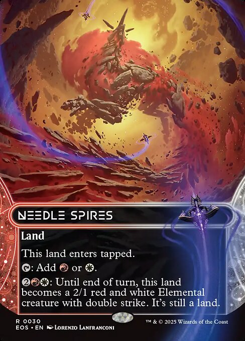 EOS: Needle Spires (0030) (Borderless) (Foil)