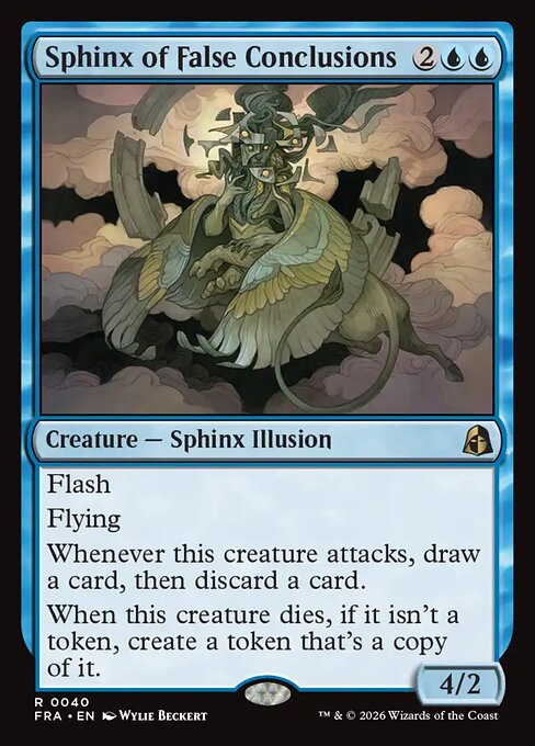 FRA: Sphinx of False Conclusions (Foil)
