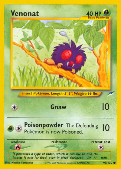 Venonat 090/105 Unlimited Neo Destiny