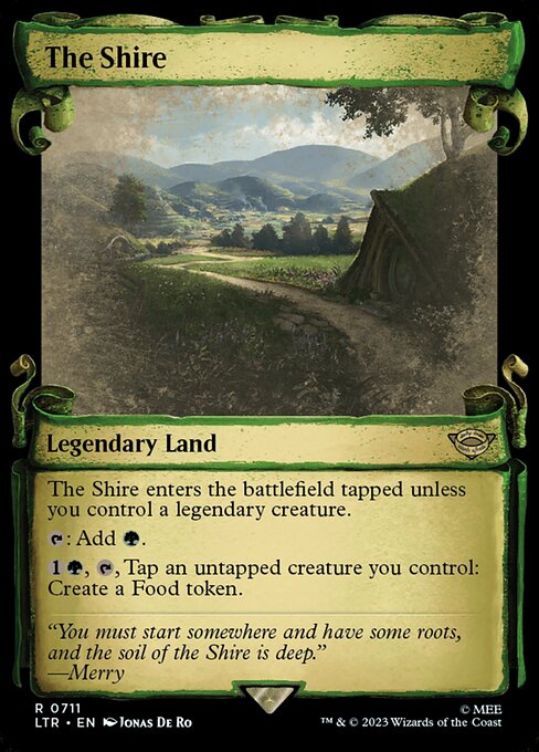 LTR: The Shire (Showcase Scrolls)