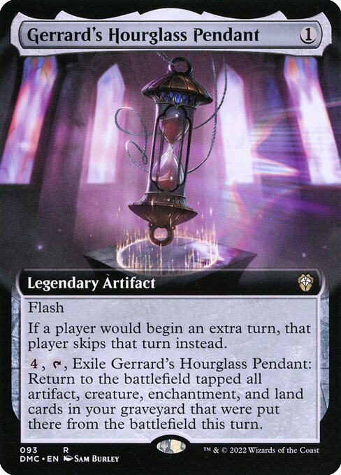 DMC: Gerrard's Hourglass Pendant (Extended Art)