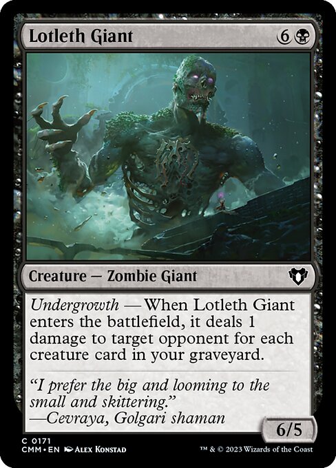 CMM: Lotleth Giant (Foil)
