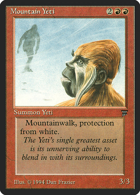 LEG: Mountain Yeti