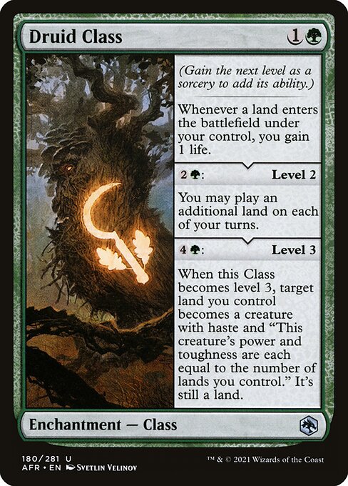 AFR: Druid Class (Foil)