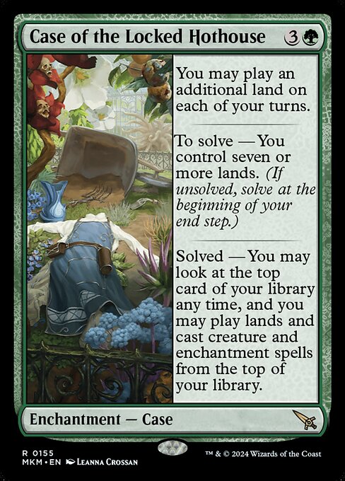 MKM: Case of the Locked Hothouse (Foil)