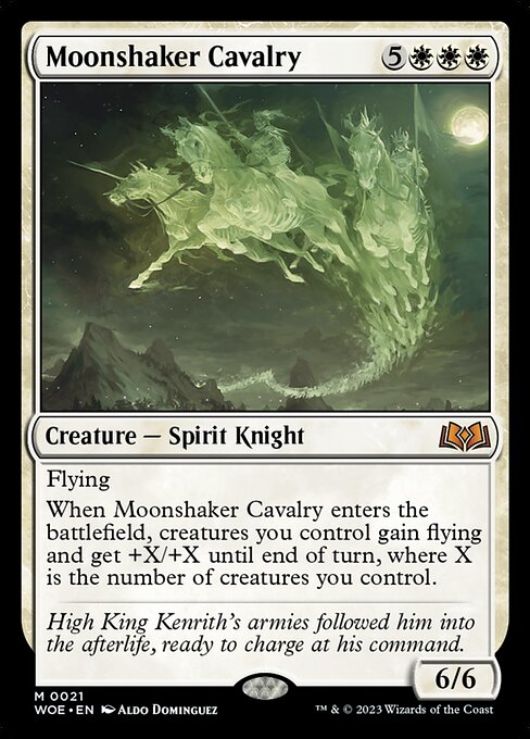WOE: Moonshaker Cavalry (Foil)