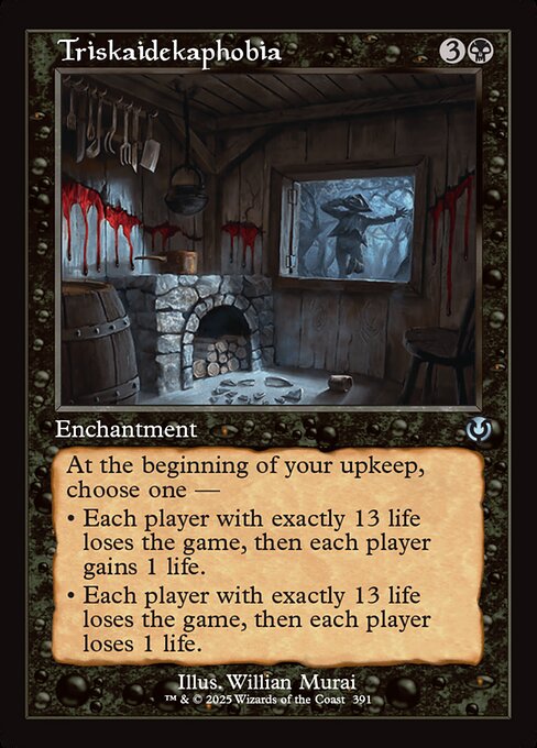 INR: Triskaidekaphobia (Retro Frame)