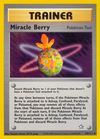 Miracle Berry 094/111 Unlimited Neo Genesis
