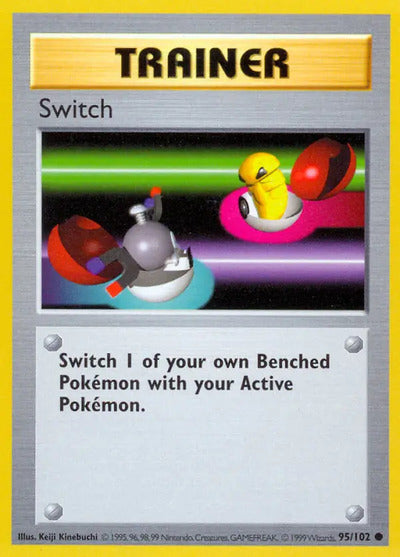 Switch 095/102 Unlimited Base Set Shadowless