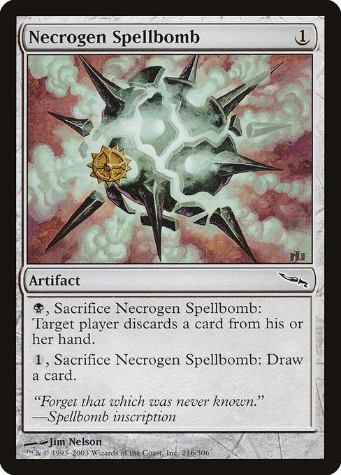 MRD: Necrogen Spellbomb (Foil)