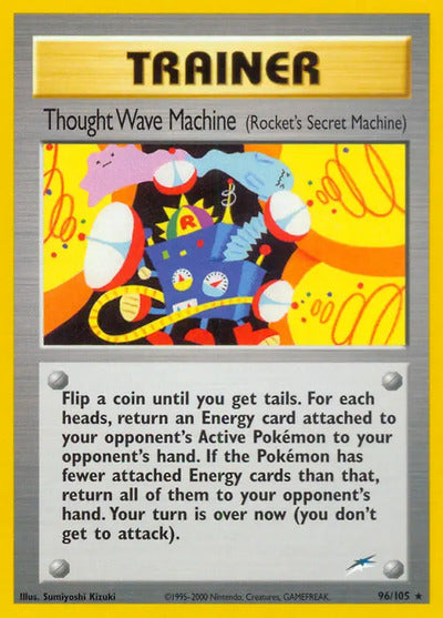 Thought Wave Machine (Rocket's Secret Machine) 096/105 Unlimited Neo Destiny