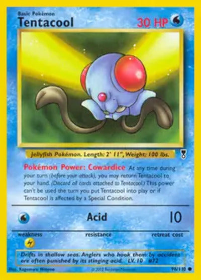 Tentacool 096/110 Unlimited Legendary Collection