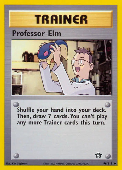 Professor Elm 096/111 Unlimited Neo Genesis