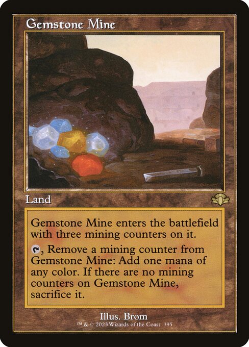 DMR: Gemstone Mine (Retro Frame) (Foil)